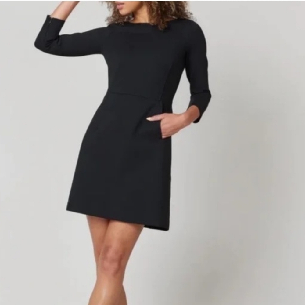 SPANX Classic Black Shift Dress